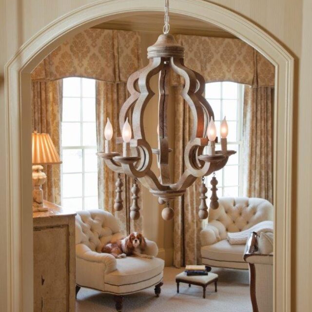 Astoria Wood Chandelier 01*