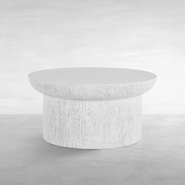 Brant Cast Stone Round Coffee Table 01