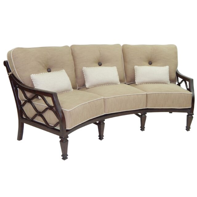 Product Villa Bianca Cushioned Crescent Sofa