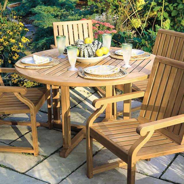 Essex 50″ Round Dining Table 01