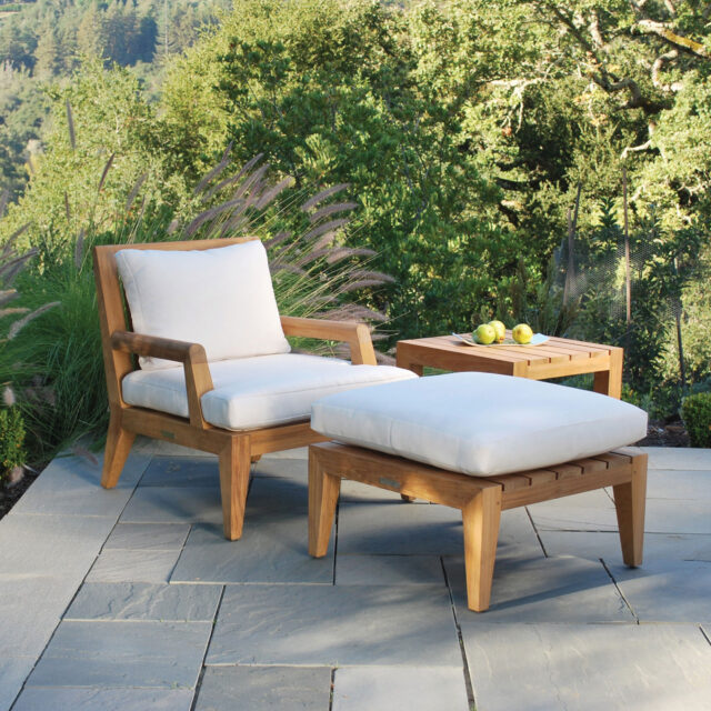 Mendocino Club Chair and Ottoman 01