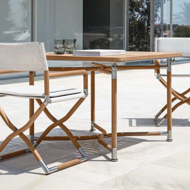 Navigator 40″ Square Folding Dining Table 01