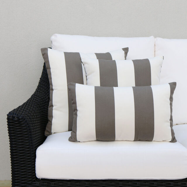 Stripe Throw Pillows 01 *