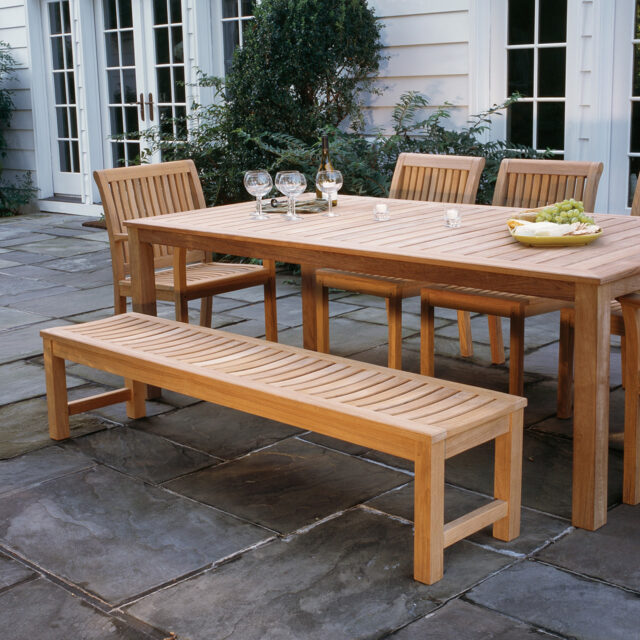 Waverly Bench, Chelsea Dining, Wainscott Table 01